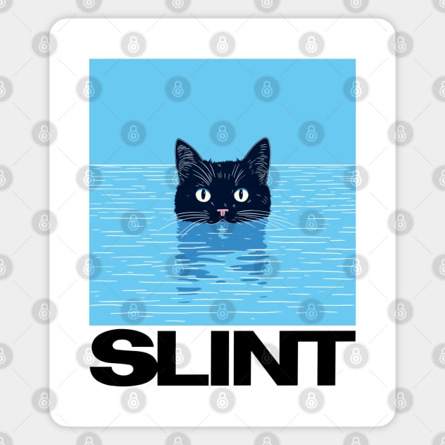 Slint ----- Kitty Fan Artwork Magnet by unknown_pleasures